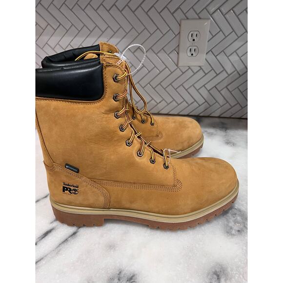Timberland PRO 26011 Waterproof Soft Toe Work Boots Men’s 15M Wheat A74160 main image 7